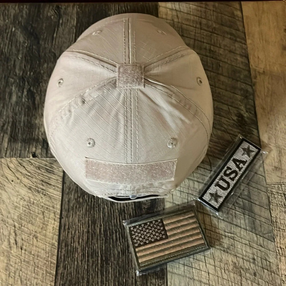 Rip stop tactical hat with hook and loop patches - Picture 4 of 6